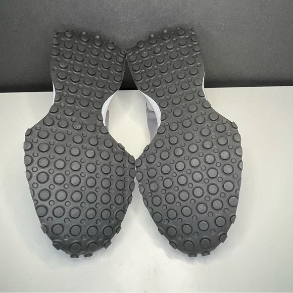 New Balance Gray and White Athletic Shoes - Picture 8 of 8